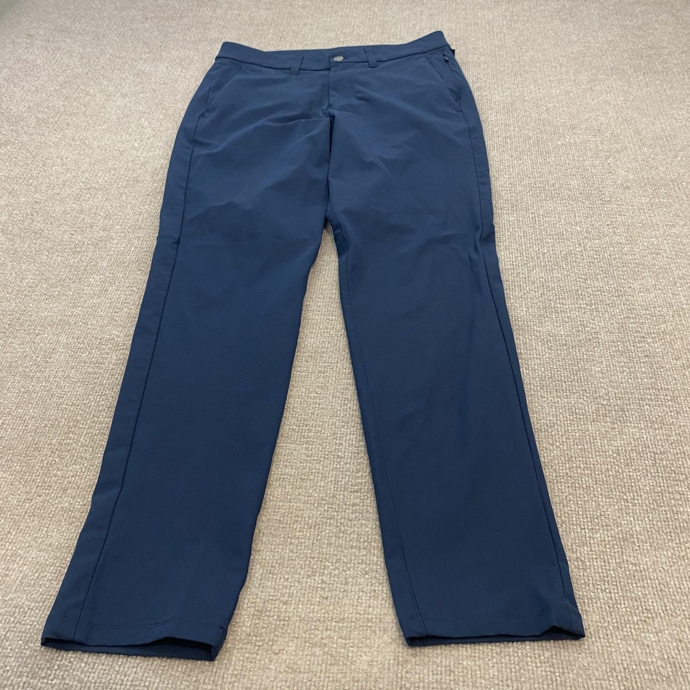 Lululemon Pants Mens 31x30 Blue Performance Chino Stretch Casual Golf Travel